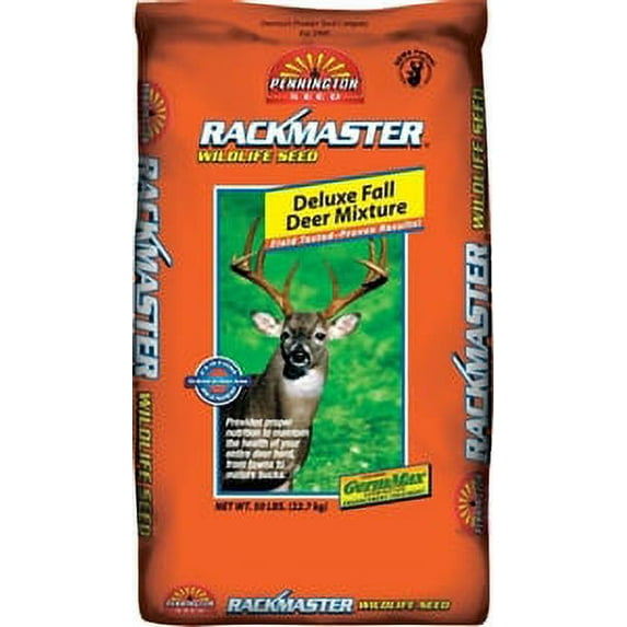 Pennington Rackmaster 1 LB Fall Deer Food Plot Seed Mix, Deluxe Deer Mixture