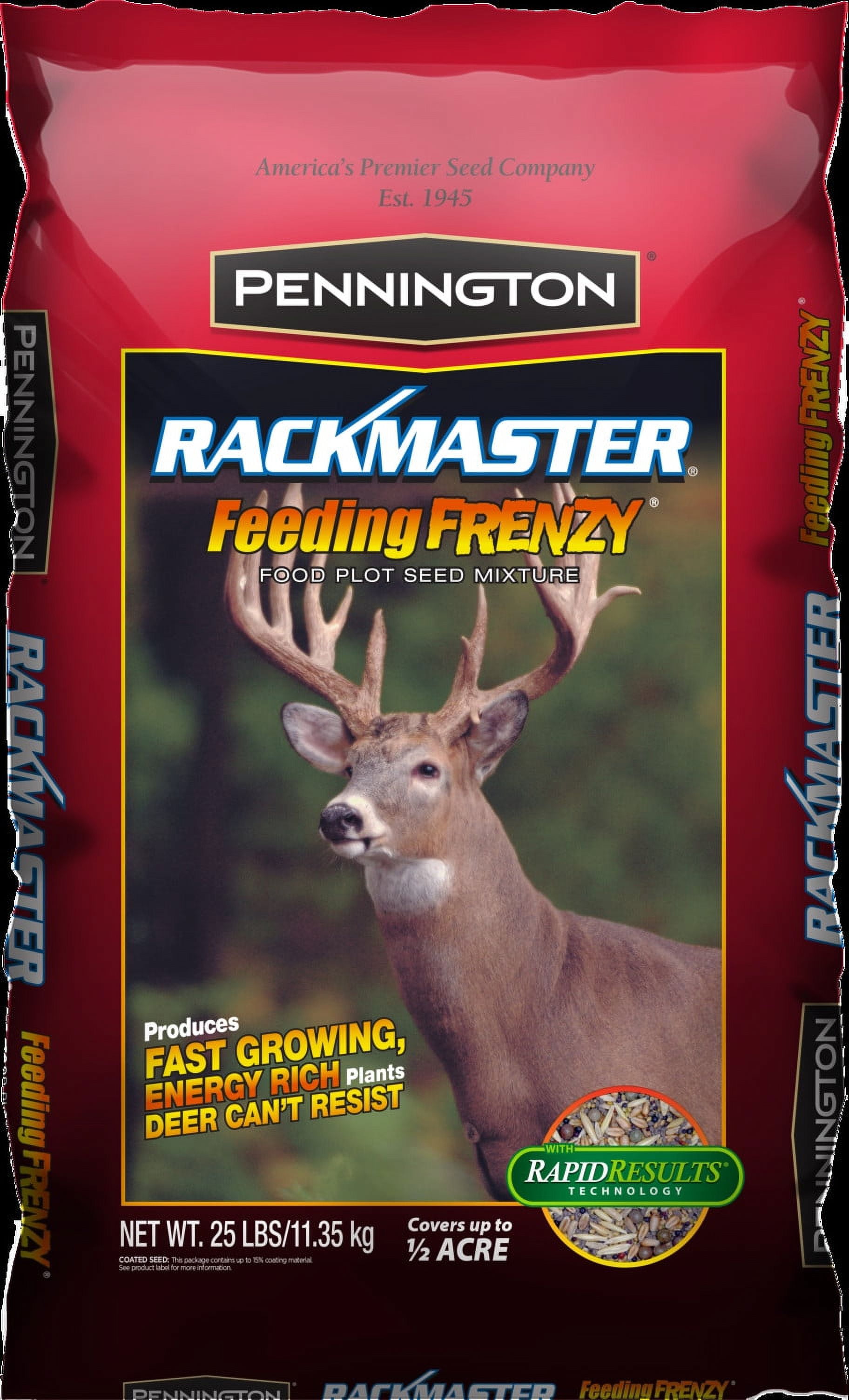 Pennington Rackmaster Feeding Frenzy Food Plot Seed Mixture 25 lb