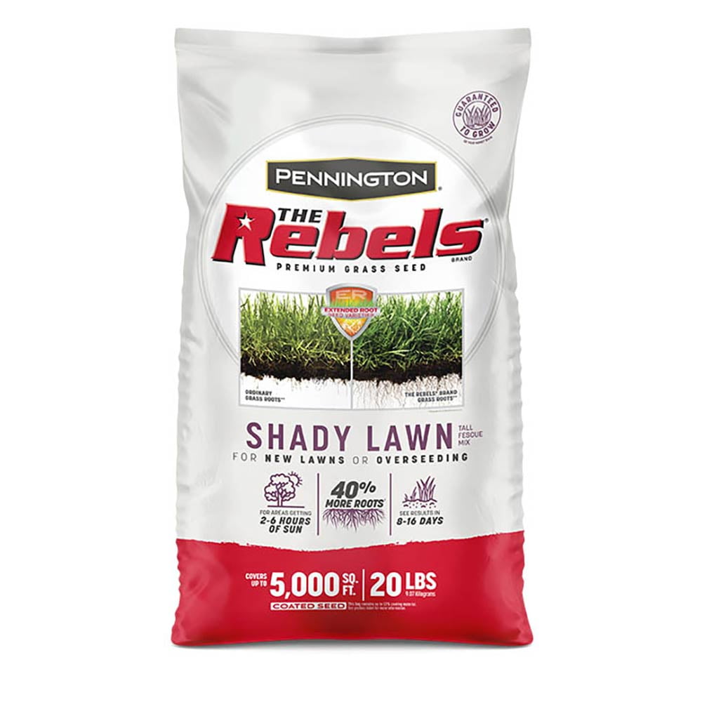 Pennington Rebels Shady Lawn Grass Seeds Mix, for Moderate to Heavy