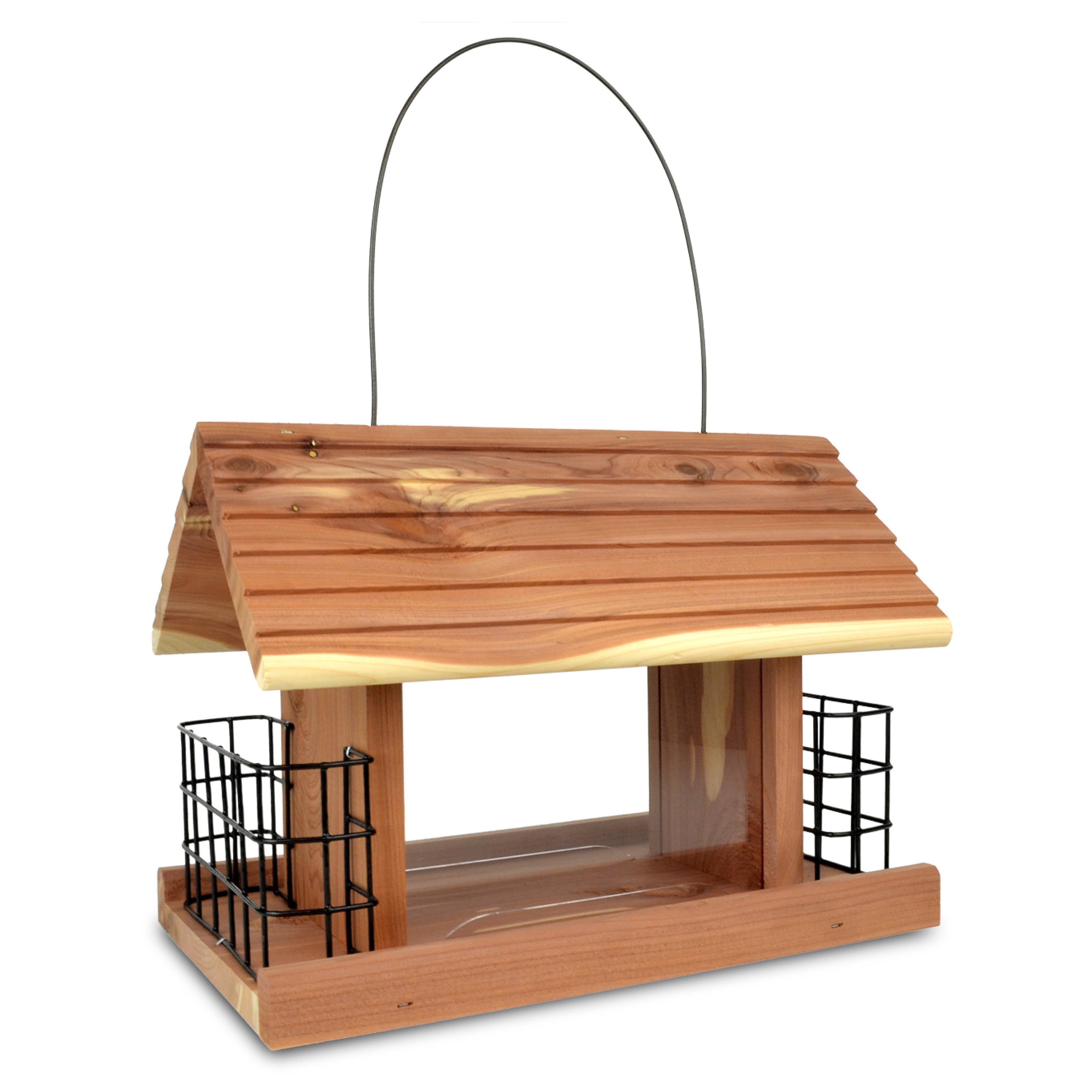 Cedar online bird feeder