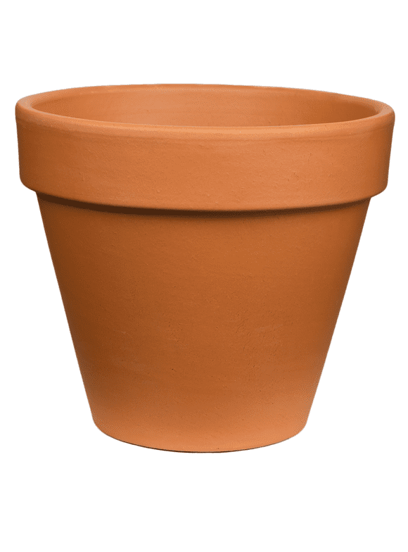 Pennington Red Terra Cotta Clay Planter, 8 inch Pot