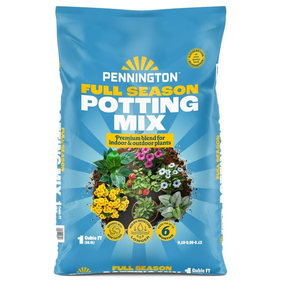 Pennington Rejuvenate Premium All Purpose Potting Soil Mix, 1 cu ft.