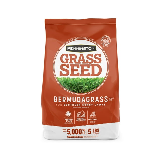 Pennington Sahara Bermudagrass Southern Grass Seed, for Full Sun, 5 lb