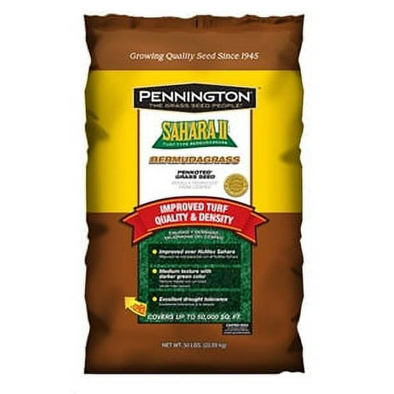 Pennington Sahara II Bermudagrass Grass Seed, 5 lb - Drought Tolerant, Traffic Tolerant