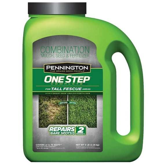 Pennington Seed 100522282 One Step Complete Tall Fescue Mix, 5 lb