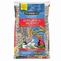 Pennington Select Birder's Mealworm Blend, Dry Wild Bird Seed and Feed, 40 lb. Bag, 1 Pack