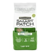 Pennington Smart Patch Tall Fescue Grass Seed Mix, for Sun to Partial Shade, 12 lb. Bonus Size