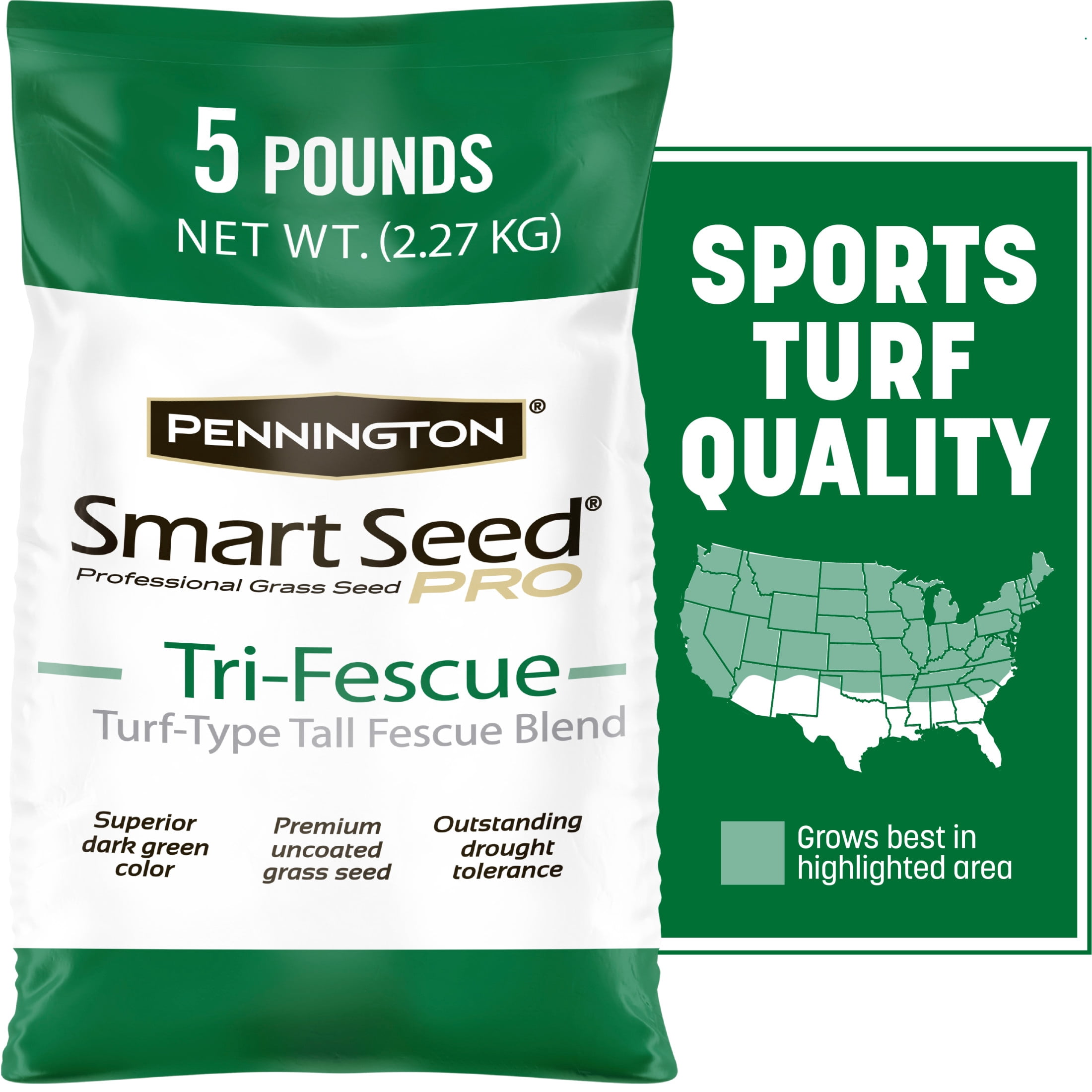 Pennington Smart Seed drought resistant grass seed blend