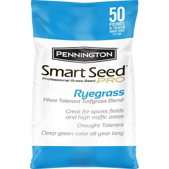 Pennington Smart Seed Professional Perennial Rye Blend Grass Seed 50 lb