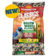 Pennington Southwest Blend Wild Bird Seed for Outside Feeders, 10 lb., 1 Pack, Dry Bird Food