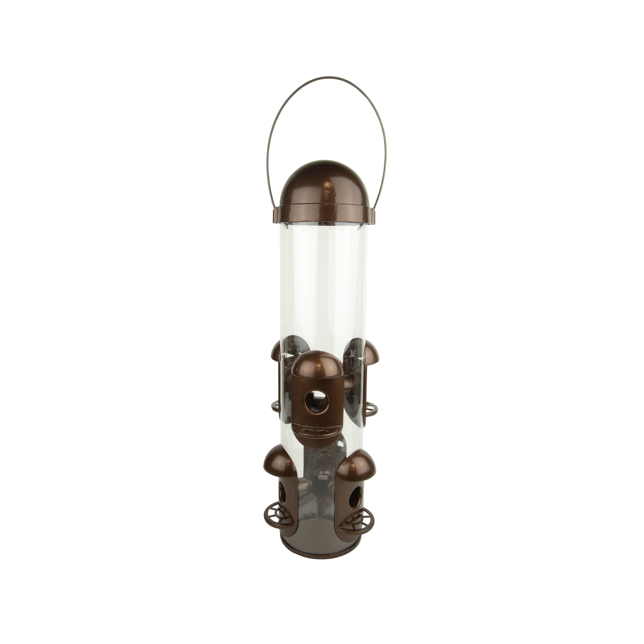 Pennington Squirrel-Resistant Wild Bird Seed Tube Feeder, 3 lb. Capacity