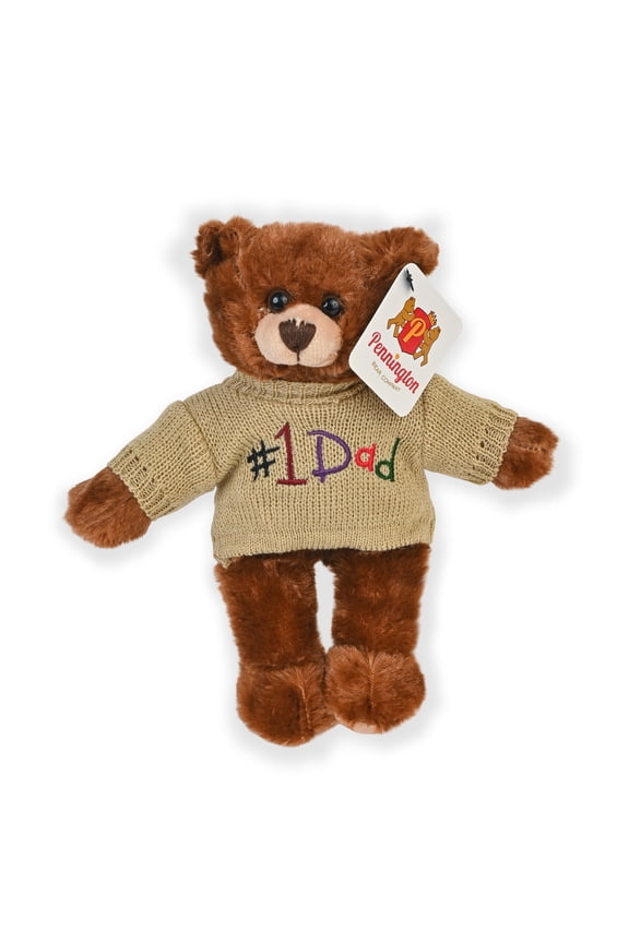 Pennington Sweater Teddy Bear Plush #1 Dad 8" inch