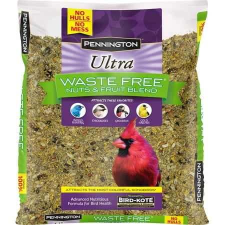 Pennington Ultra Nuts & Fruit Blend Waste Free Dry Wild Bird Seed, 2.5 lb., 1 Pack