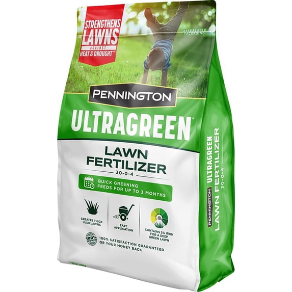 Pennington Ultragreen Lawn Fertilizer 30-0-4 5M 14lb