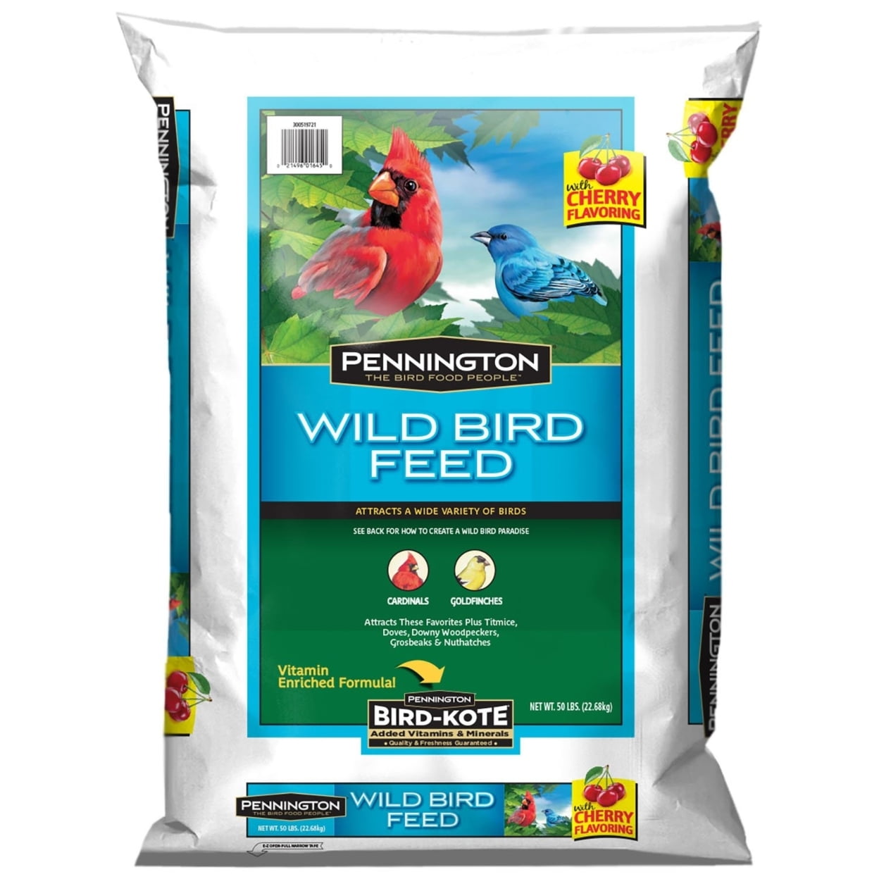 Pennington Cherry Flavored Wild Bird Food & Seeds (50 Pounds)