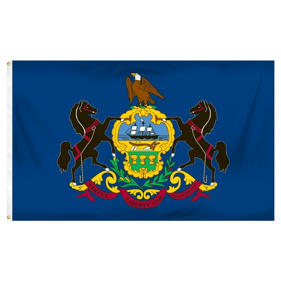 Pennsylvania 3ft x 5ft Printed Polyester Flag