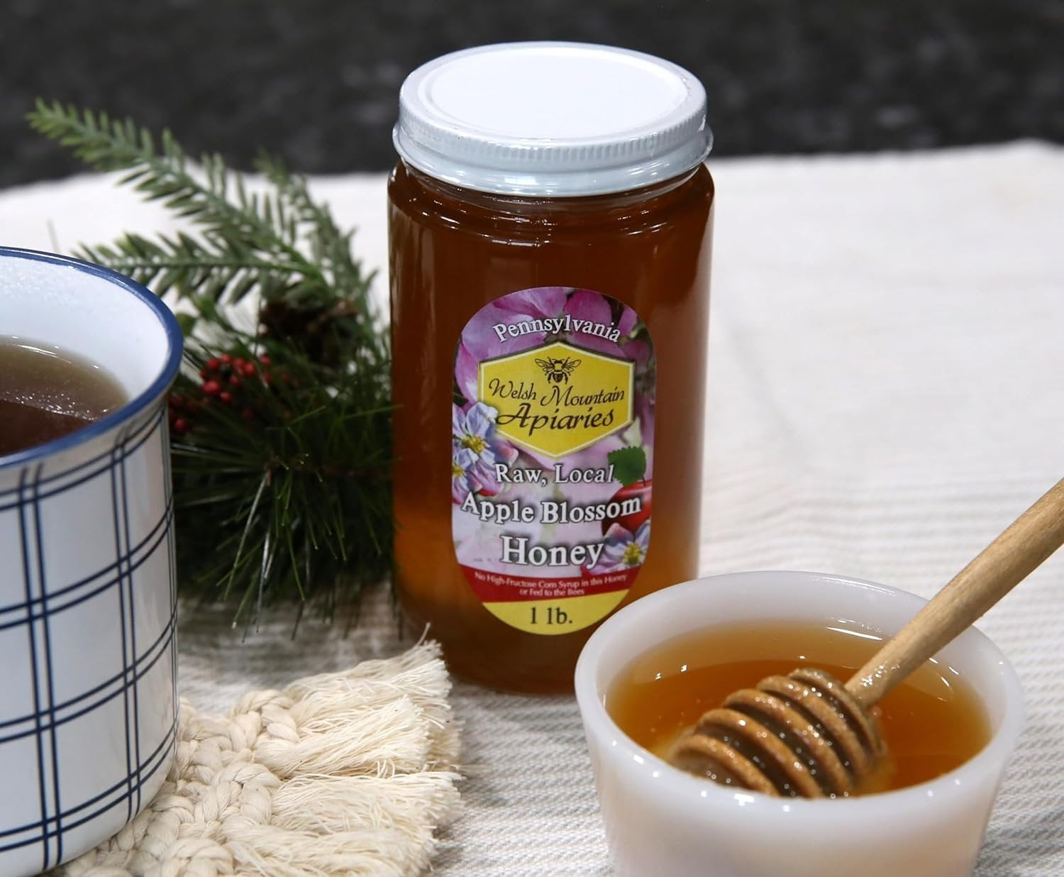 Pennsylvania Apple Blossom Honey by Welsh Mountain Apiaries, Raw