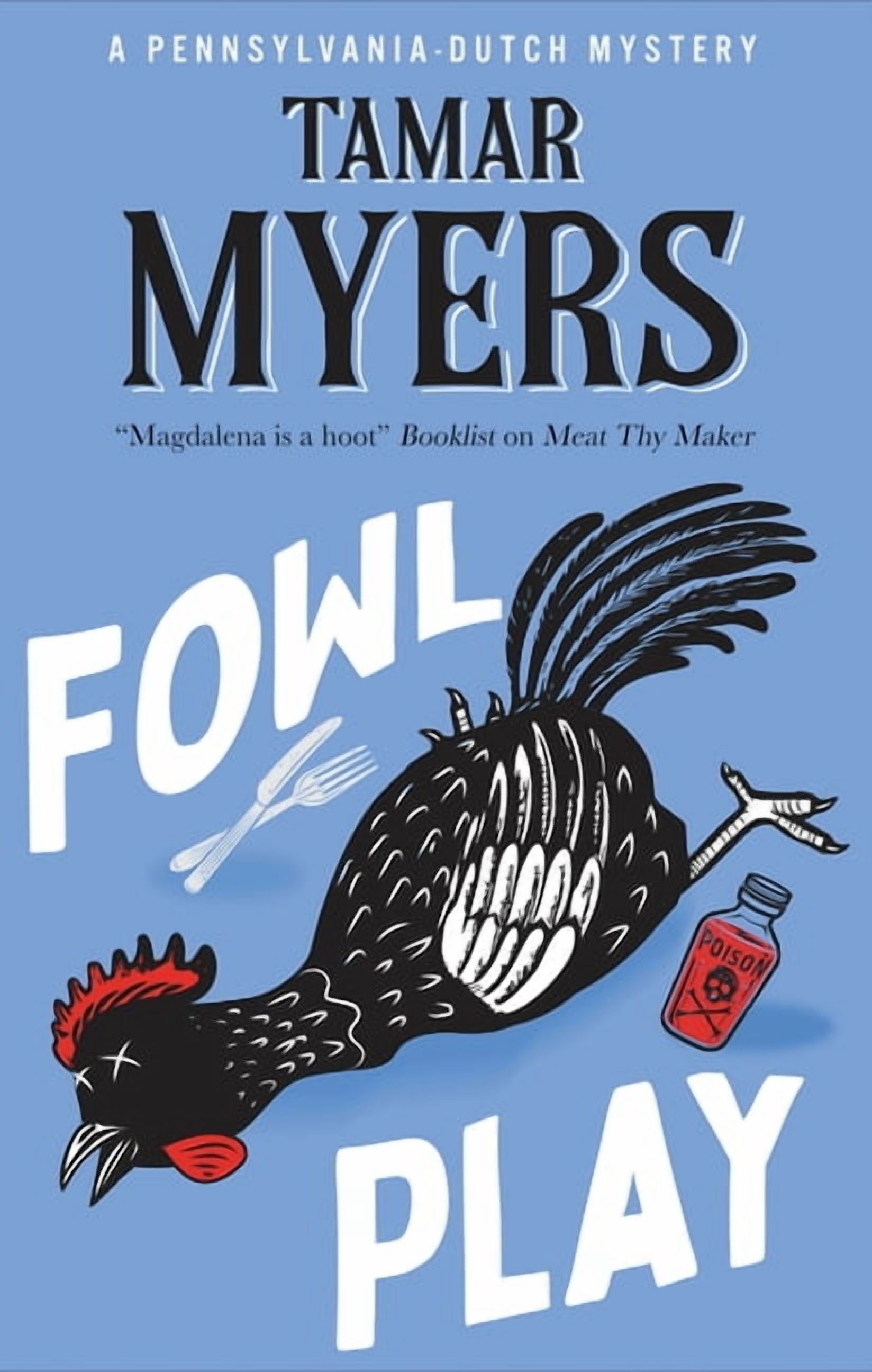 Pennsylvania-Dutch Mystery Fowl Play, Book 25, (Hardcover)