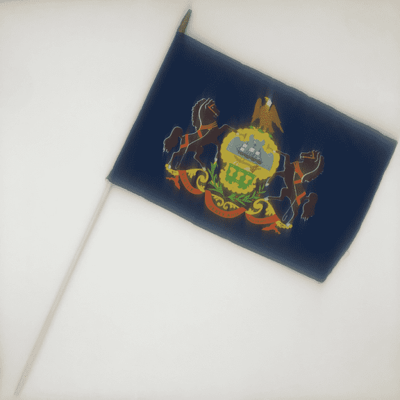Pennsylvania Flag 12" X 18" (12PK)