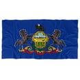 thumbnail image 1 of Pennsylvania Flag Officially Licensed Beach Towel 30' X 60', 1 of 6