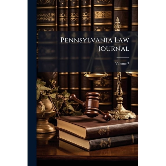 Pennsylvania Law Journal; Volume 7 (Paperback)