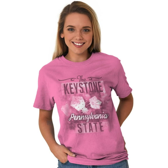 Pennsylvania PA State Flower Souvenir Women's Plus Size Graphic Tee Brisco Brands 3X