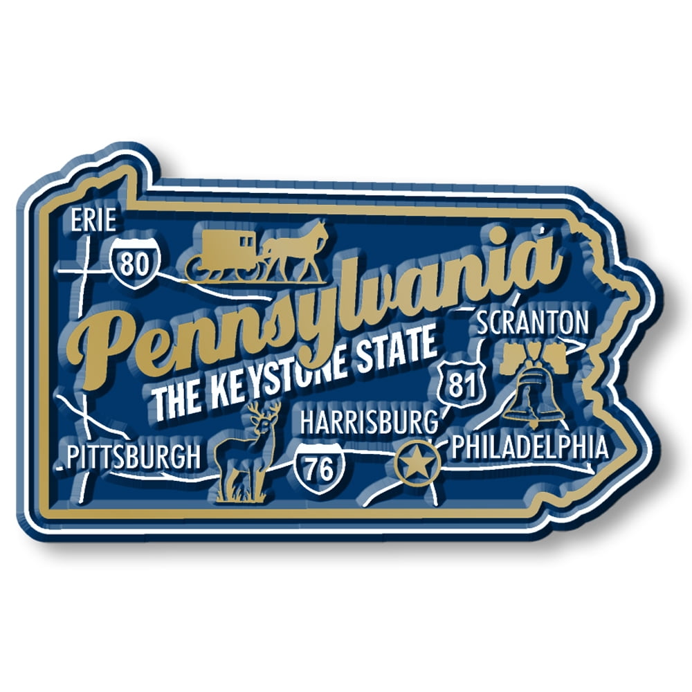 Tennessee Artwood State Magnet - Collectible Souvenir Fridge Magnet, 6x1.6 Inches