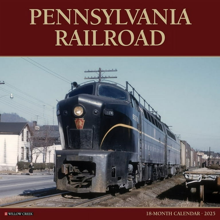 Pennsylvania Railroad 2025 Wall Calendar - Walmart.com