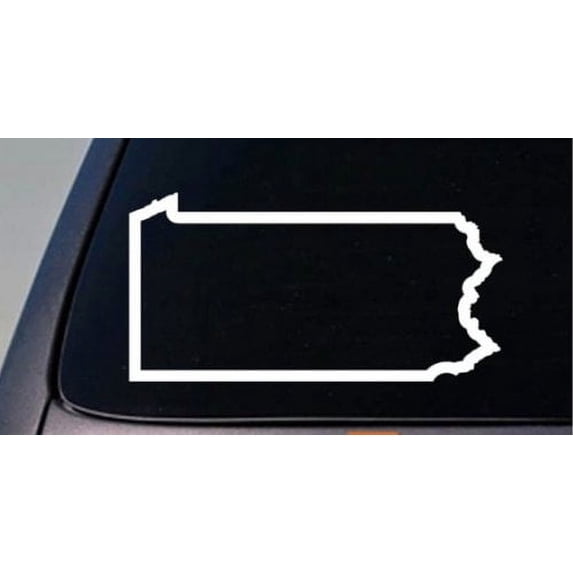 Pennsylvania State Decal Sticker Car Window