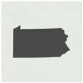 thumbnail image 1 of Pennsylvania State Silhouette DIY Cookie Wall Craft Stencil - 5.5 Inch, 1 of 5
