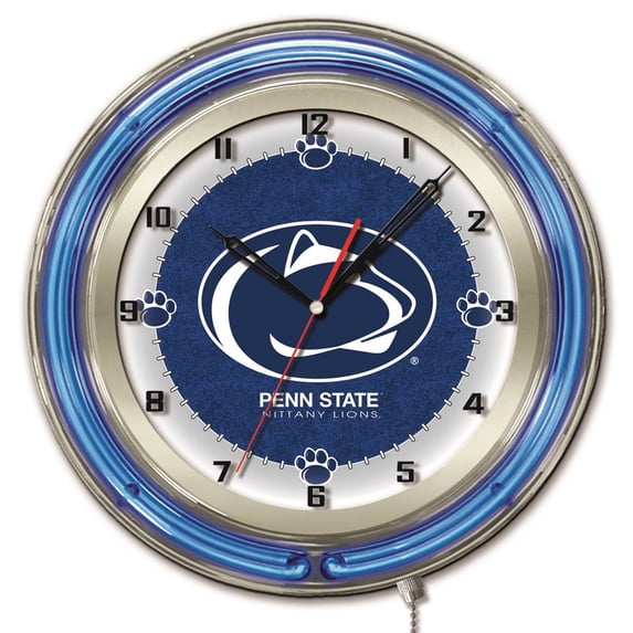 Penn State Nittany Lions 19" Neon Wall Clock