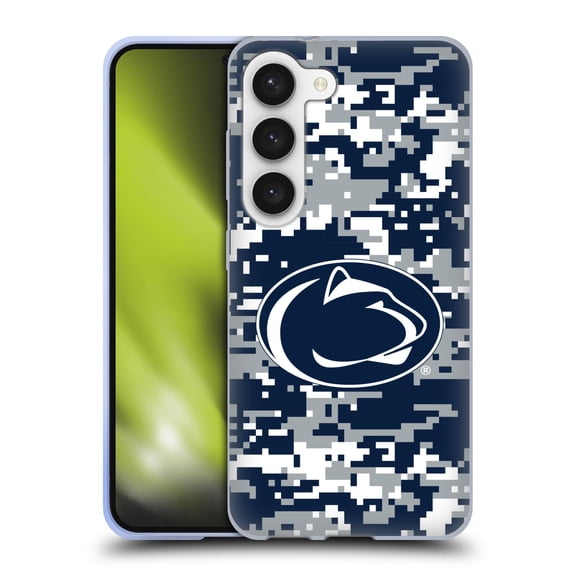 Pennsylvania State University PSU The Pennsylvania State University Digital Camouflage Soft Gel Case Compatible with Samsung Galaxy S23 5G