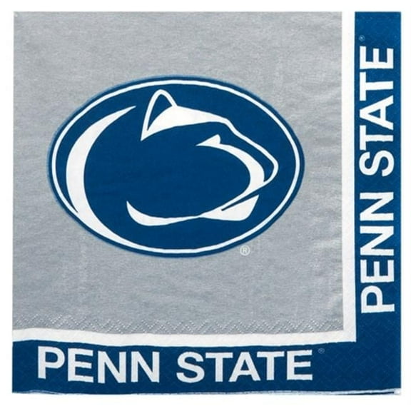 Pennsylvania State University Paper Lunch Napkins 20 Count for 10 Guests