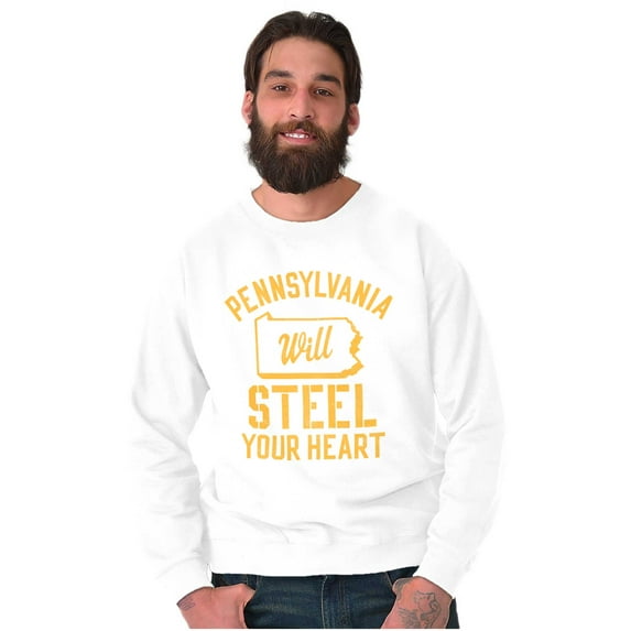 Pennsylvania Will Steal Your Heart Unisex Plus Fleece Graphic Sweatshirt Brisco Brands 2X