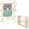 thumbnail image 1 of Pennsylvania Woodworks Clothes Drying Rack: Solid Maple Hard Wood Laundry Rack for Sweaters, Blouses, Lingerie & More, Durable Folding Drying Rack, Made in USA, No Assembly Needed, Medium, 1 of 18