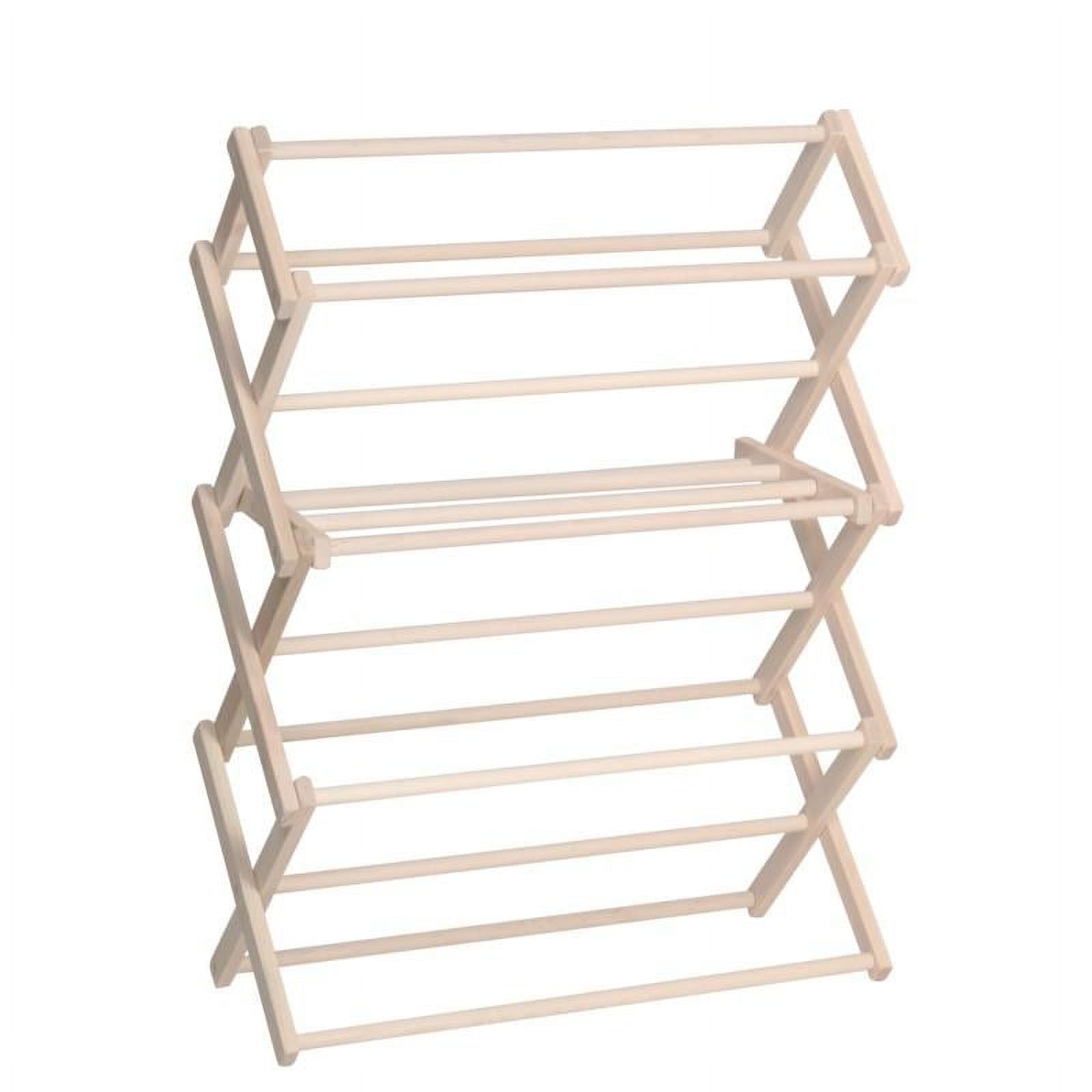 Madison Mill Wood Clothing Drying Rack 