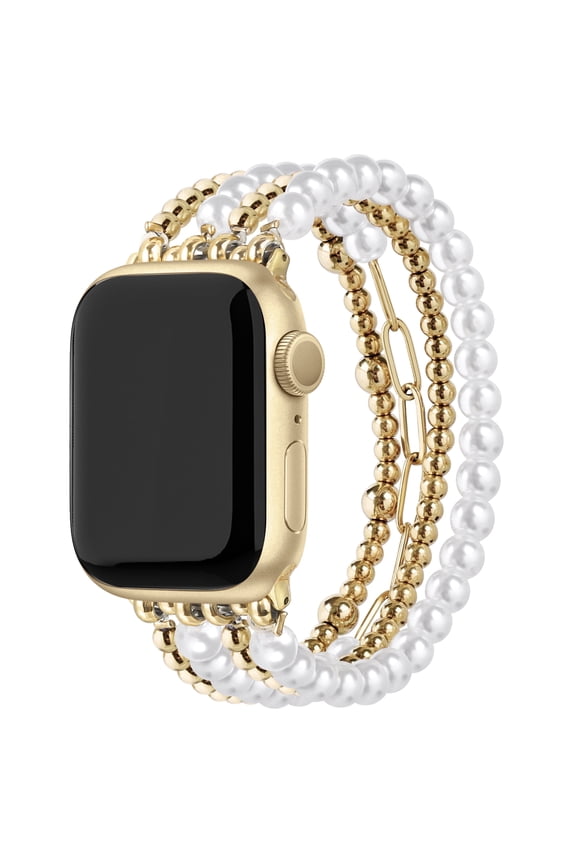 Penny Beaded Band Compatible with Apple Watch