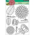 thumbnail image 1 of Penny Black Clear Stamps 5"X7"-Dahlias, Pk 1, Penny Black, 1 of 2