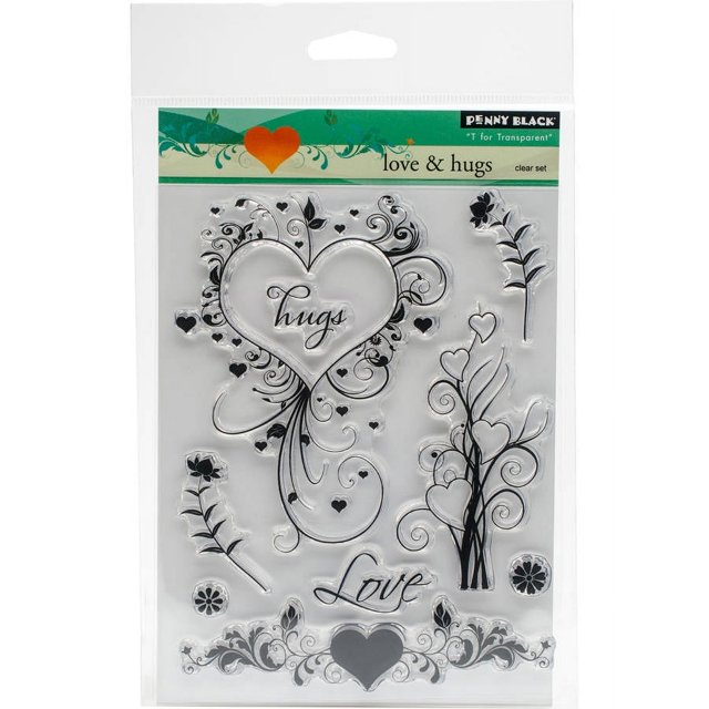 Penny Black Clear Stamps, 5" x 7"
