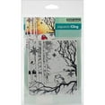 thumbnail image 1 of Penny Black Cling Stamp 5"X7"-Winter Song, Pk 1, Penny Black, 1 of 2
