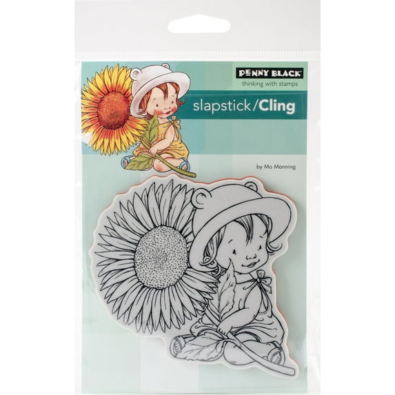 Penny Black Cling Stamps-Sunflower