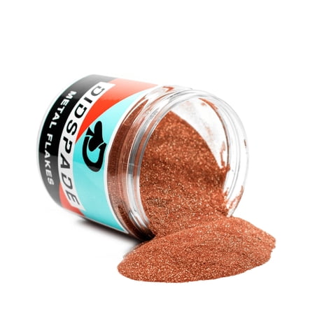 Penny Chopper 0.004 Metal Flake - Copper Micro Flake for Car Paint - Solvent Resistant Glitter - Auto Flake Paint - 2oz