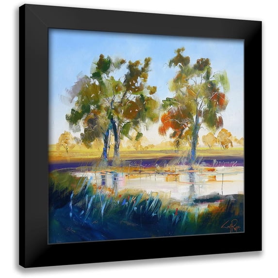 Penny, Craig Trewin 12x12 Black Modern Framed Museum Art Print Titled - Winter Rain