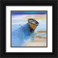 thumbnail image 1 of Penny, Craig Trewin 26x26 Black Ornate Wood Framed with Double Matting Museum Art Print Titled - Low Tide 1, 1 of 4