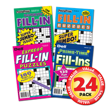 Penny Dell Favorite Fill-In Puzzle 24-Pack (Paperback)