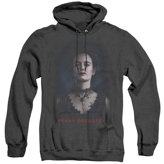 Penny Dreadful Vanessa Adult Heather Hoodie Sweatshirt Black