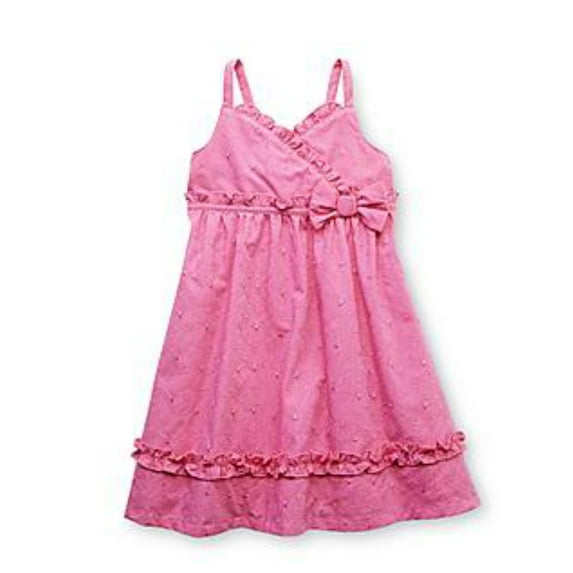 Penny M Sundress Infant & Toddler Girls Pink Ruffeled Sun Dress 24m