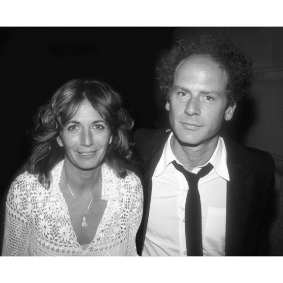Penny Marshall Art Garfunkel 1989. Photo by Adam Scull Poster Print