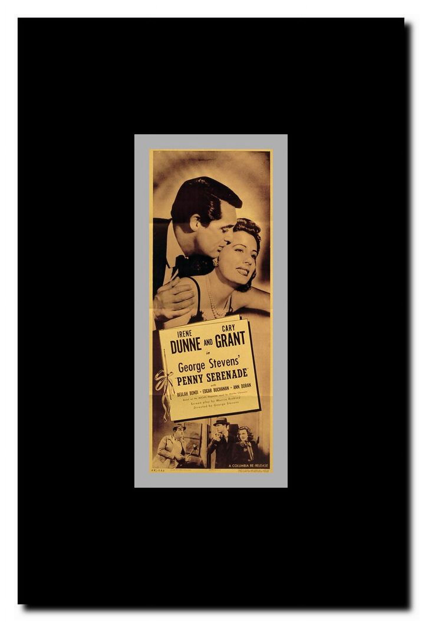 Penny Serenade Framed Movie Poster