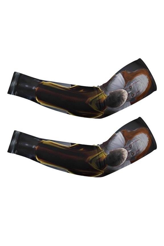 Penny-wise Arm Sleeve (Pack of 2) for Men & Women, Cooling Arm Sleeves Summer Sun Protection Arm Sleeves For Baseball Cycling Golf Running M